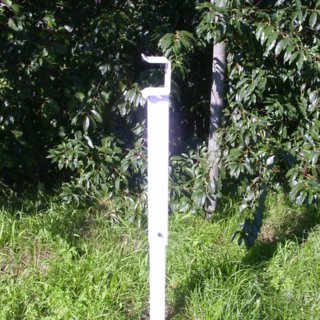 Handbediende draaiboom opvangpaal