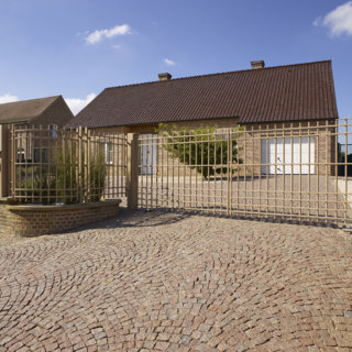 Vleugelpoort Athene beige