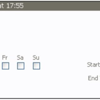 Tijd GSM-afstandsbediening