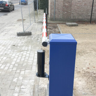 Lasersensor op voet